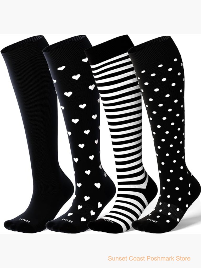 Viscose Made From Bamboo Compression Socks 2030 Mmhg Knee High
